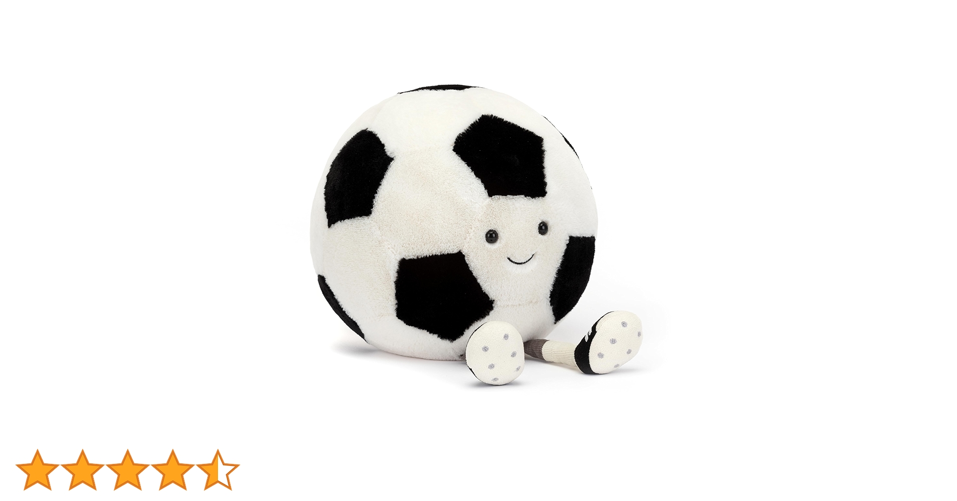 Amazon.co.jp: Jellycat アミューズブル サッカーボール ぬいぐるみ 12